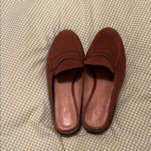 Madewell Brown Leather Loafers
